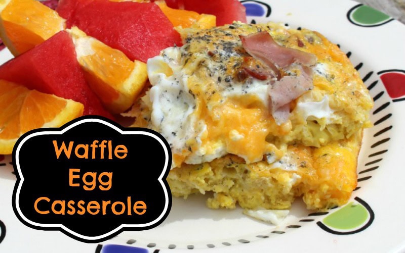 Waffle and Egg Casserole Laura Kelly's Inklings