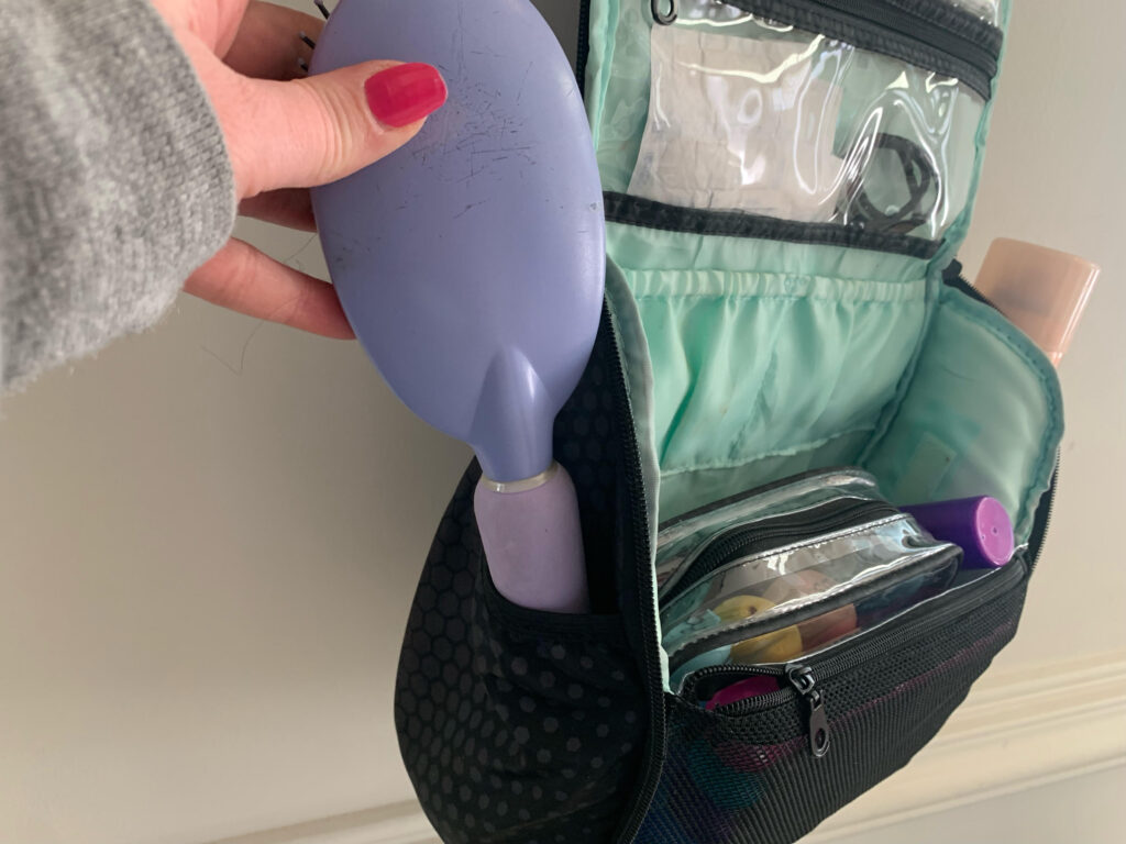 Pack like a Travel Agent Toiletry Bag Edition Me and the Mouse Travel