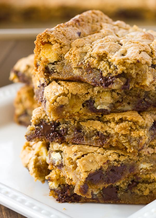 Almond Flour Blondies {GlutenFree, DairyFree Option} Meaningful Eats