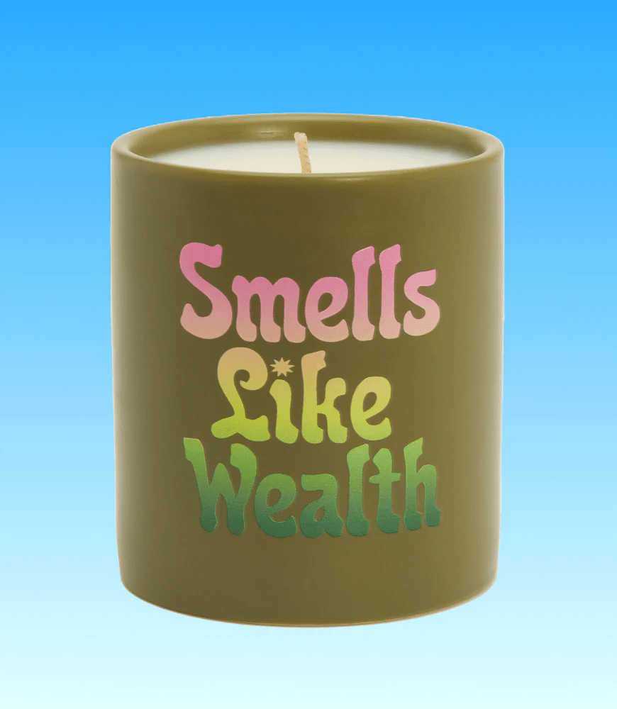 Smells Like Wealth Candle Meaningful Existence
