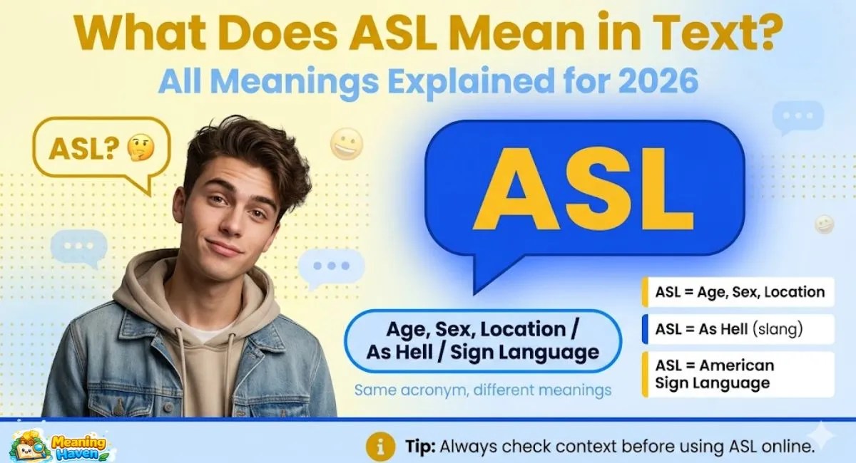 What Does Asl Mean In Text A Complete Guide For 2026