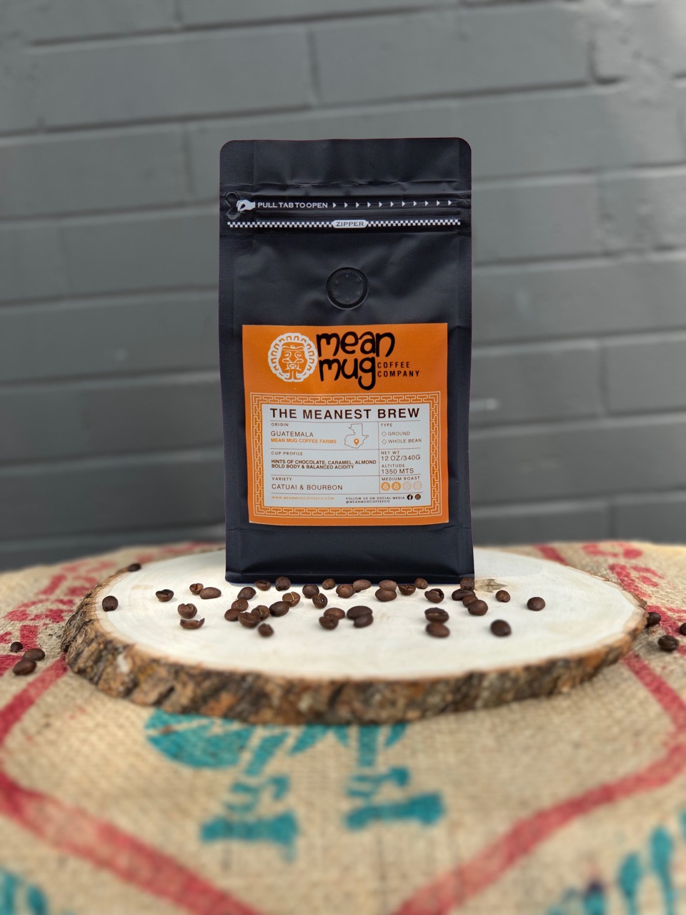 Roasted Coffee Whole Bean Mean Mug Coffee Company