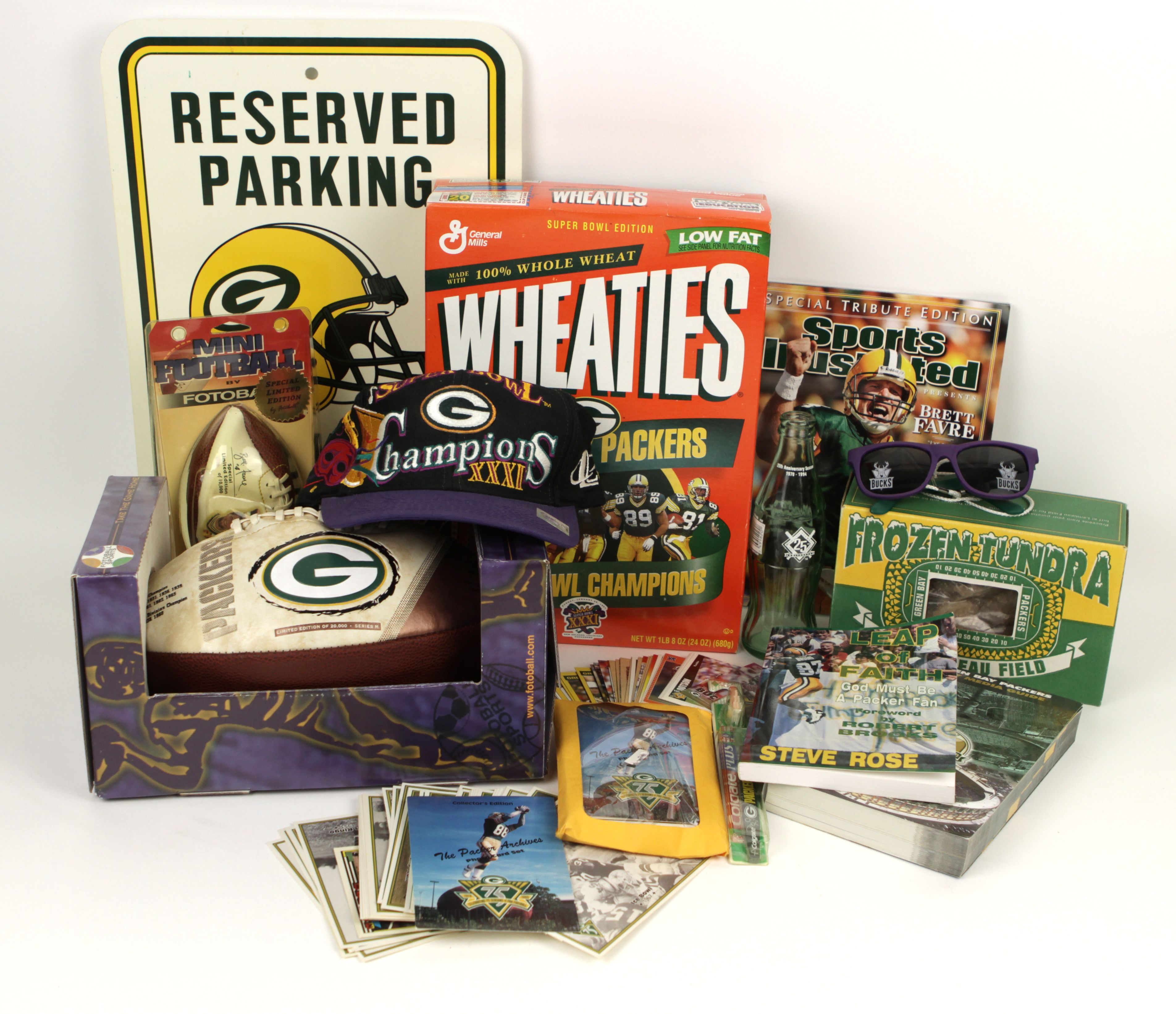 Lot Detail Massive Green Bay Packers Memorabilia Collection