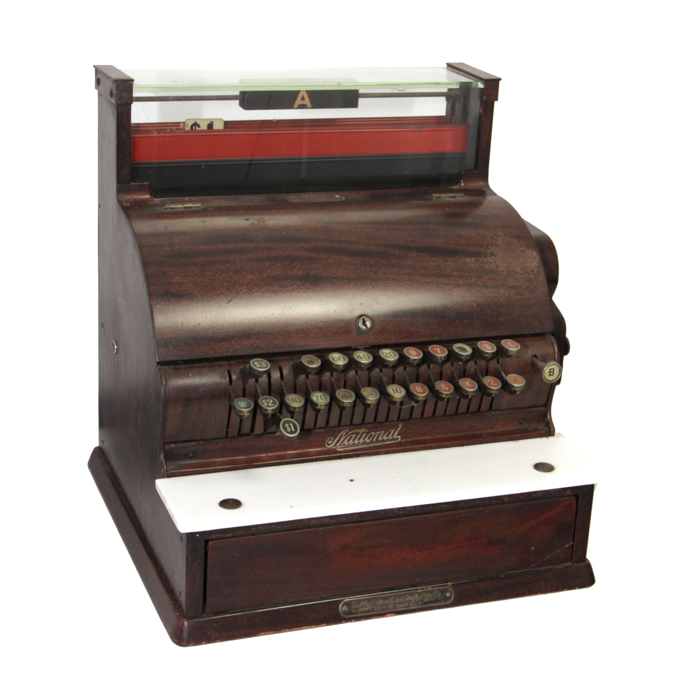 Lot Detail 1930s40s Cash Register Made by The National Cash Register