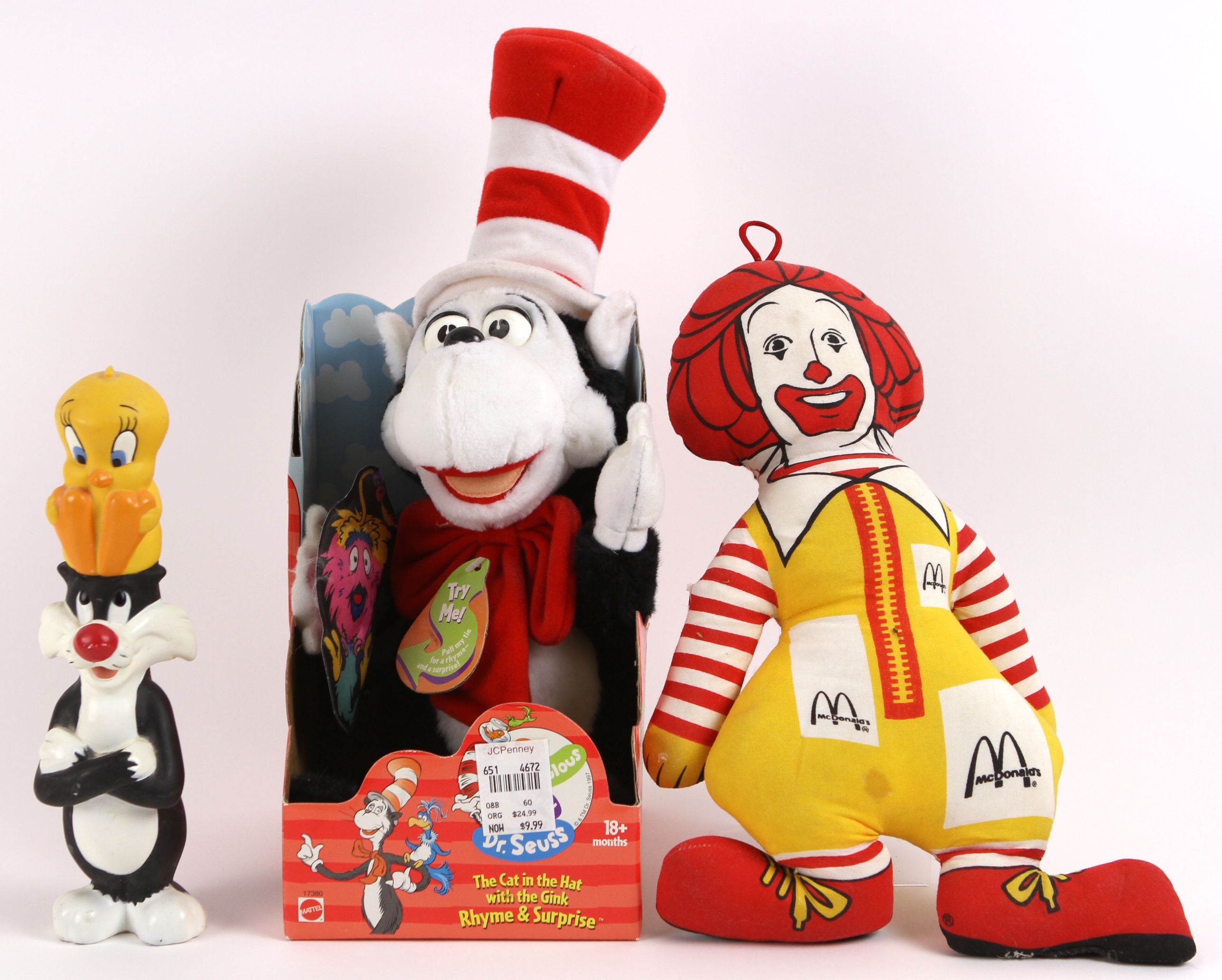 Lot Detail 1980s90s Ronald McDonald Cat in the Hat