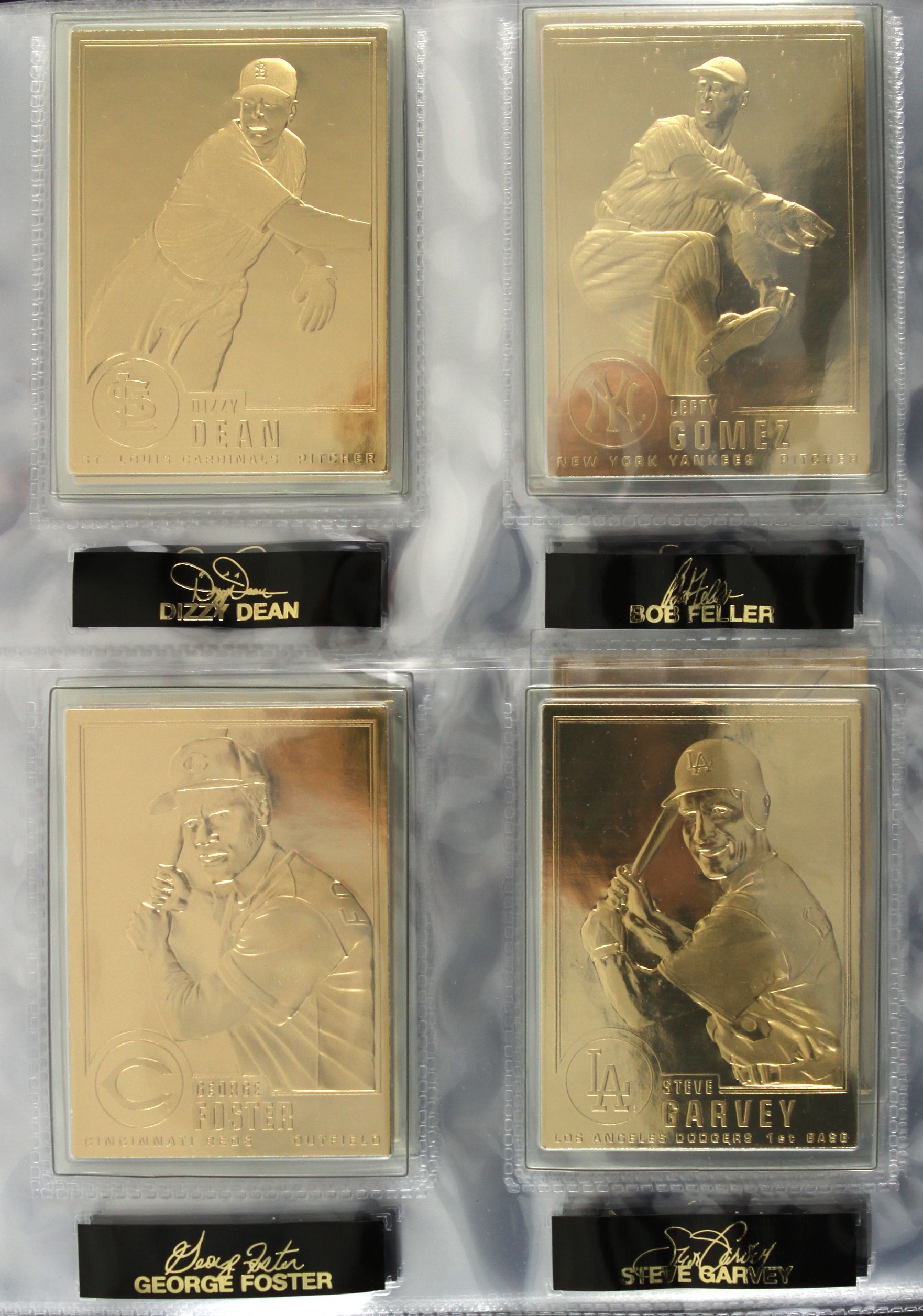 Lot Detail 1996 Danbury Mint 22Karat Gold Baseball Card