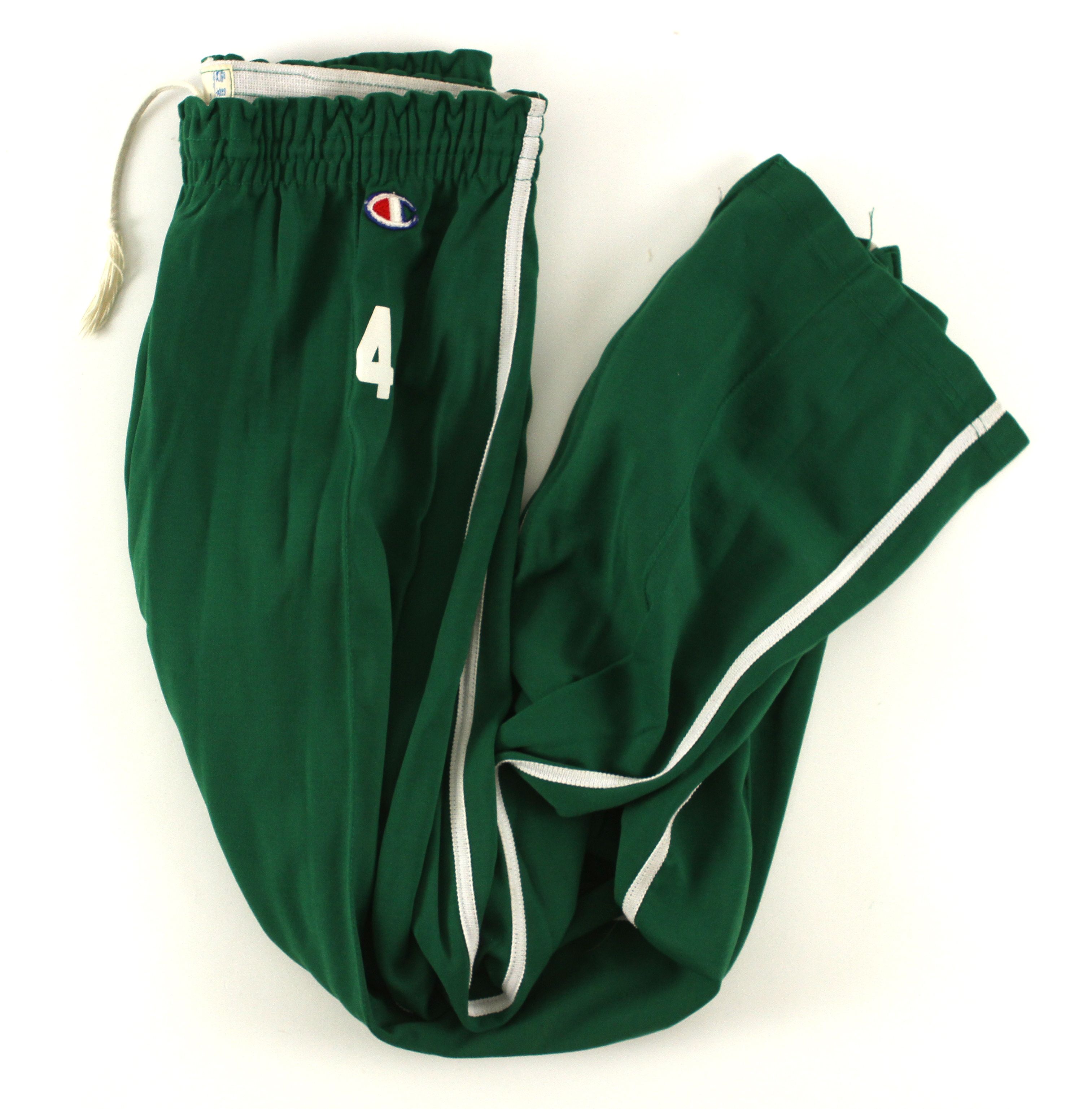Lot Detail 1980's circa Green 4 Champion Basketball Warm Up Pants