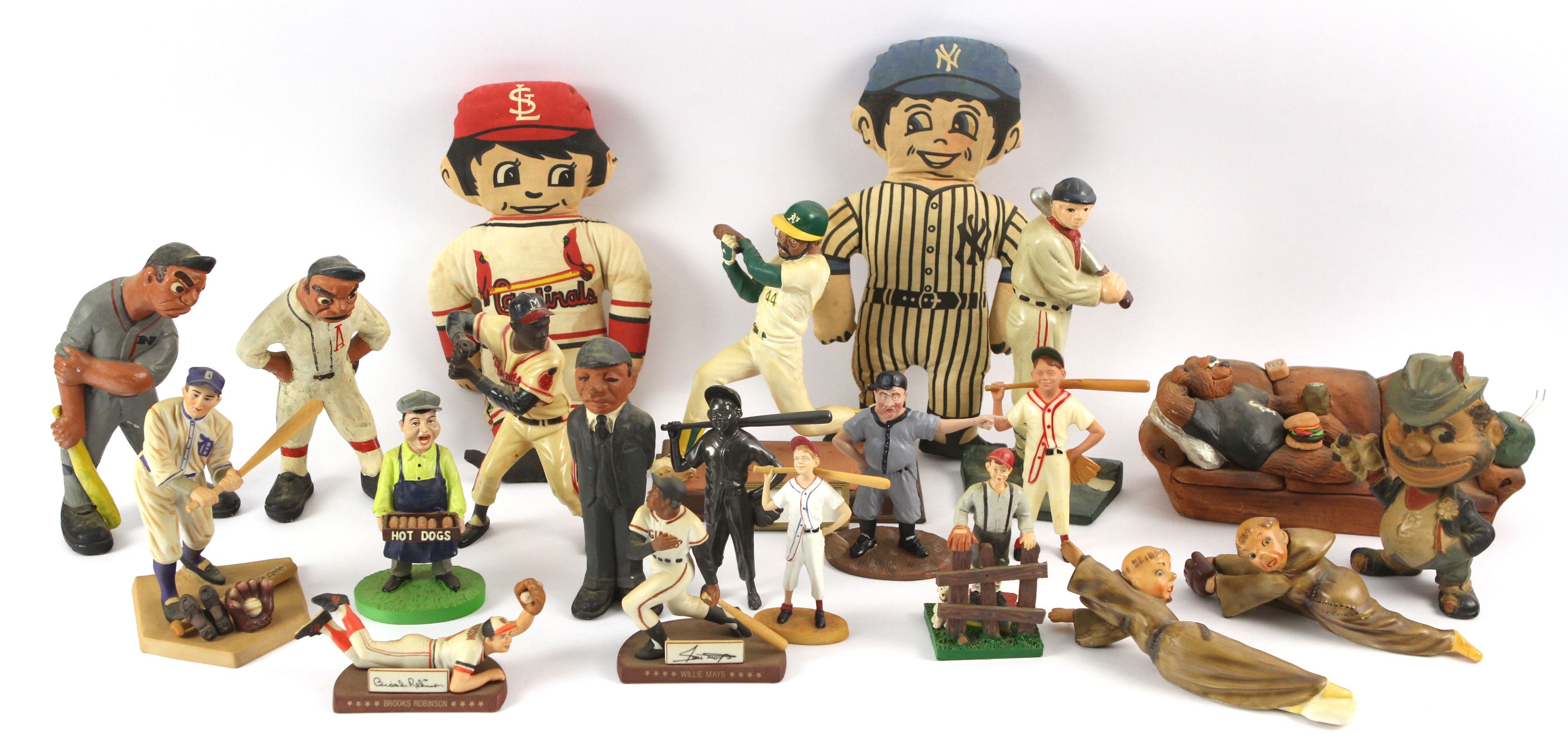 Lot Detail 1960's2000's Baseball Statue & Figurnine Collection Lot