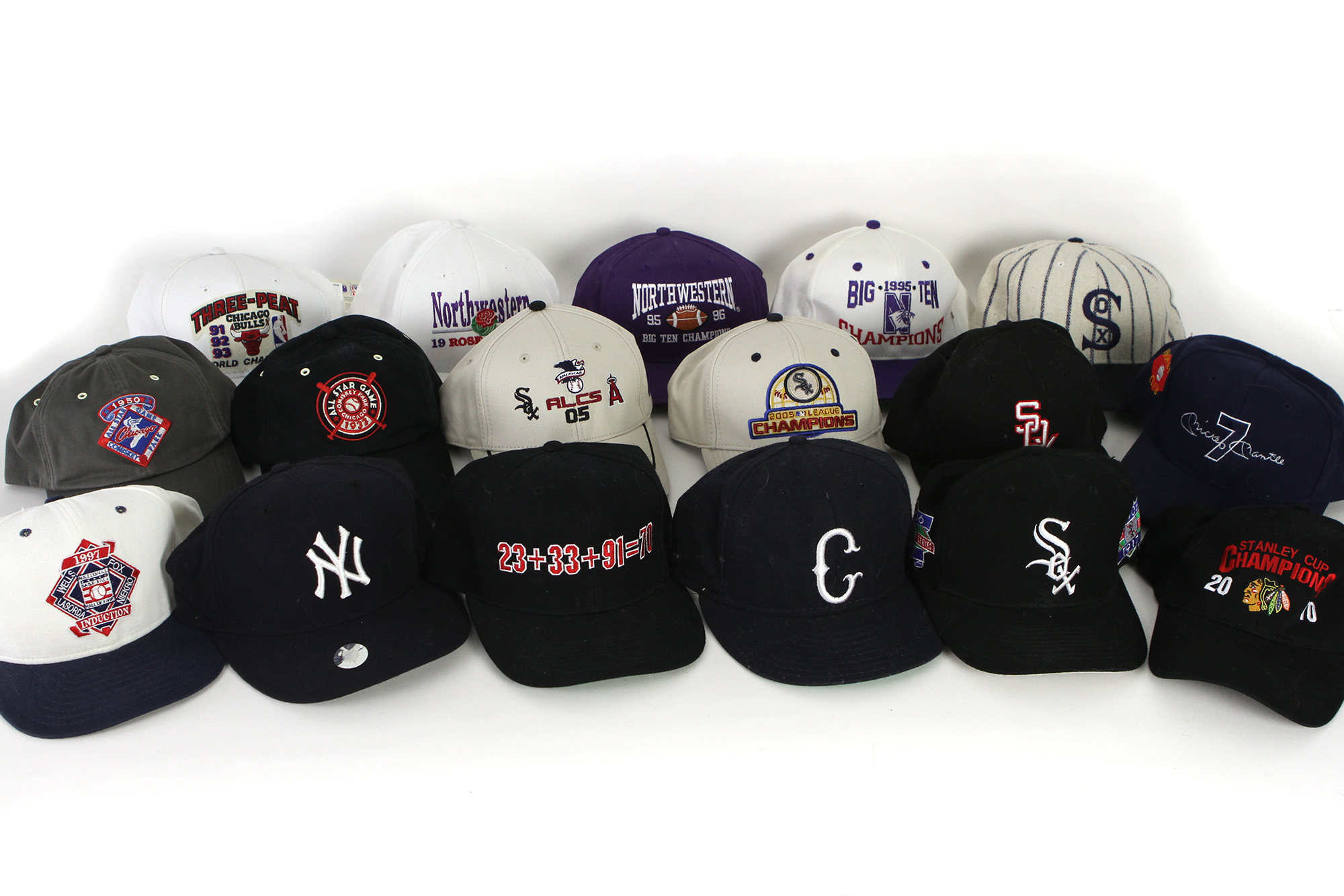 Lot Detail 1990's2000's Chicago White Sox Bulls Blackhawks Bears