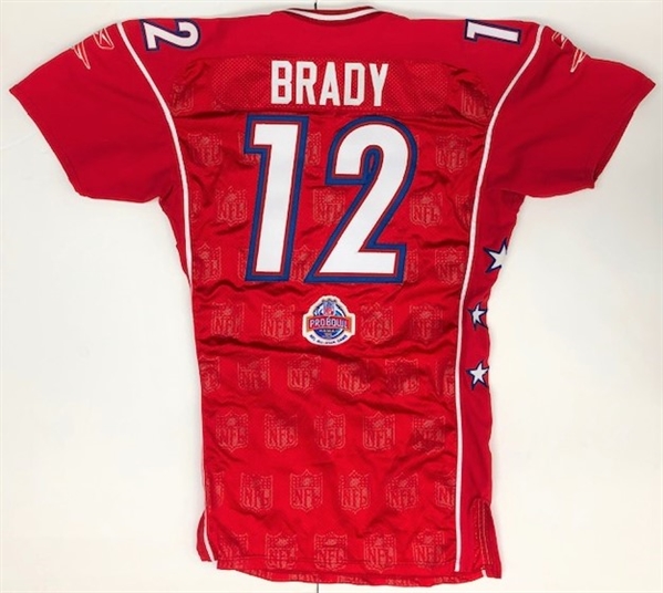 Lot Detail 2005 Tom Brady New England Patriots AFC Pro Bowl Jersey