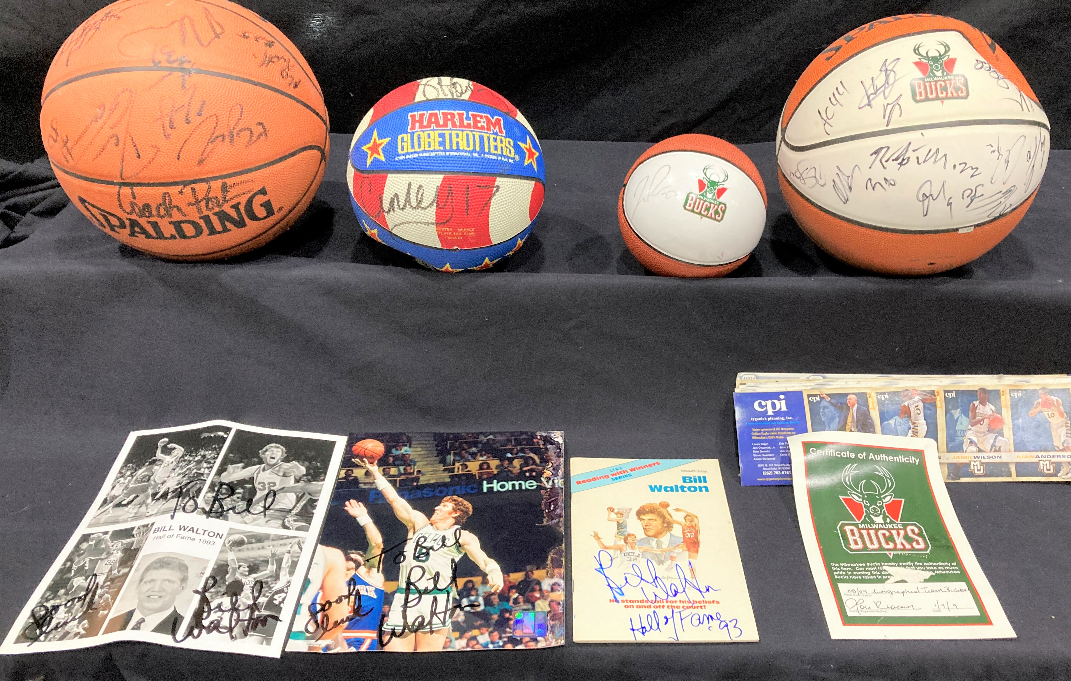 Lot Detail Basketball Memorabilia Lot