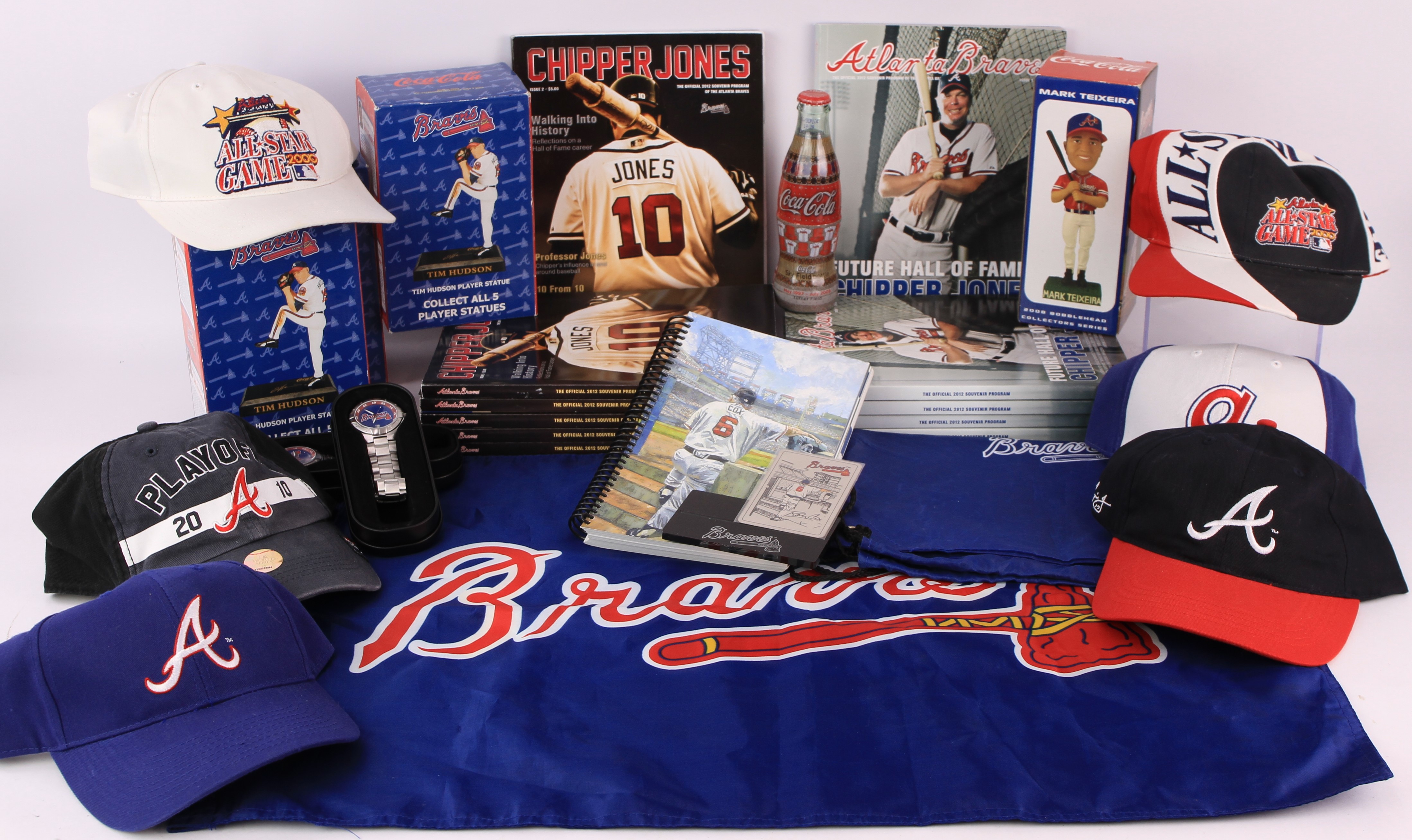 Lot Detail 1990's2010's Atlanta Braves Memorabilia Collection Lot