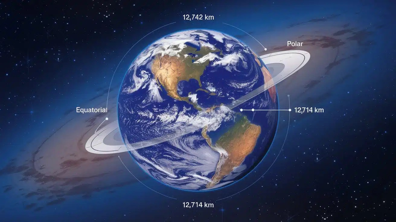 How Large is Earth in Kilometers and Miles? Explore Earth's Dimension