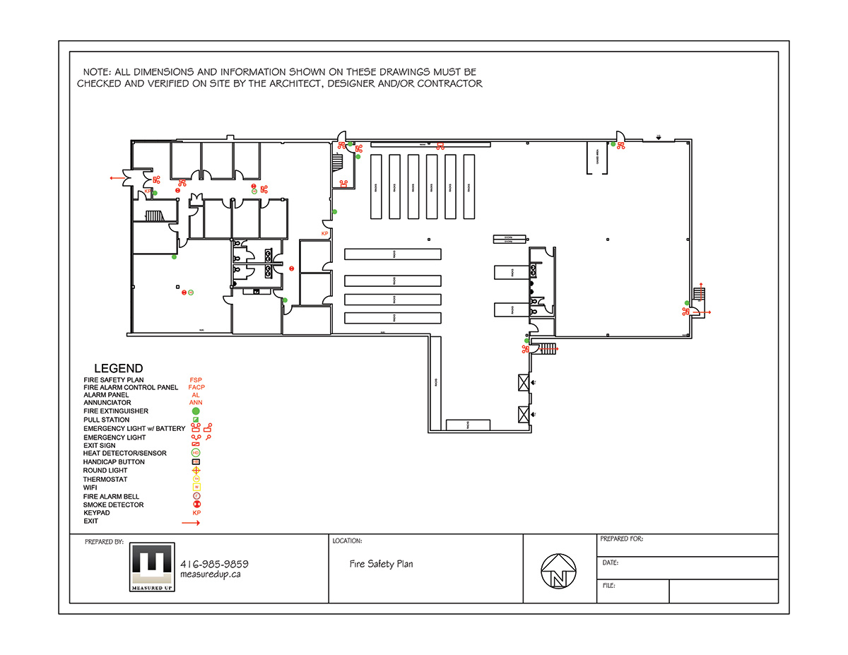 Commercial Services Fire Safety Plan Measured Up