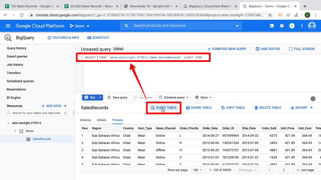 Google BigQuery Tutorial (2020)
