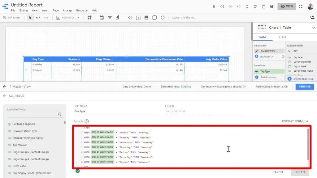How to Use the Looker Studio Case Statement