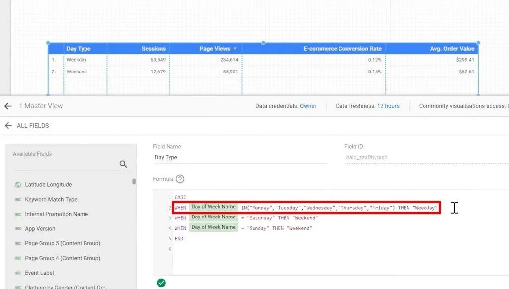 How to Use the Looker Studio Case Statement