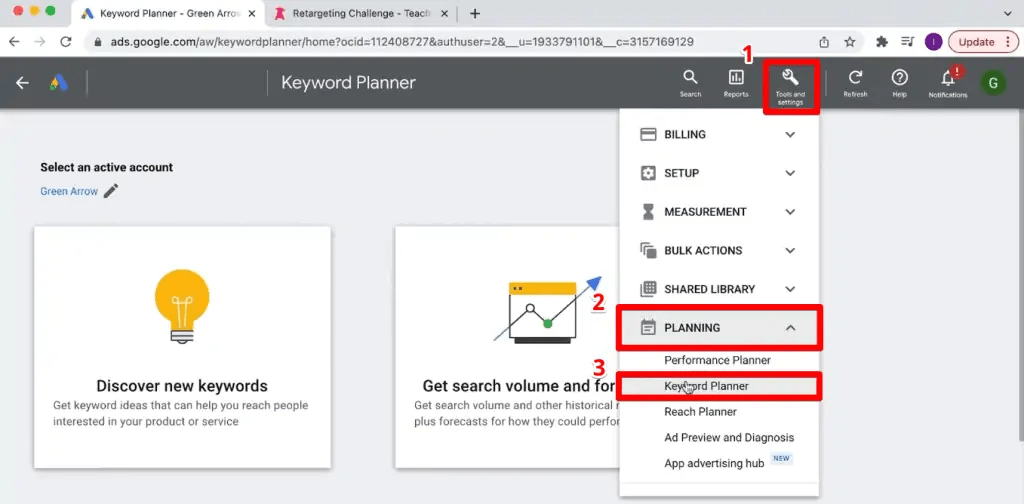 How to use Google Keyword Planner Definitive Guide