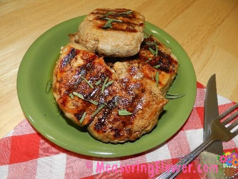 HoneyMolasses Brined Pork Chops