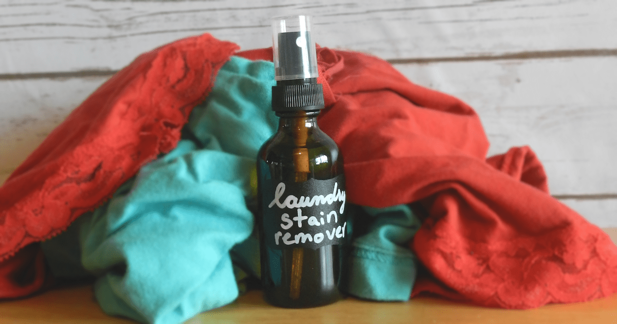DIY Laundry Stain Remover