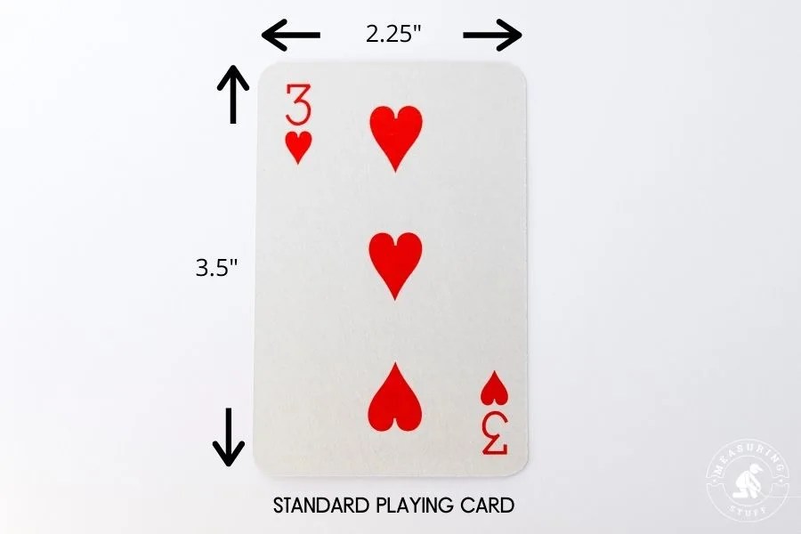What Is The Size Of A Playing Card? Measuring Stuff