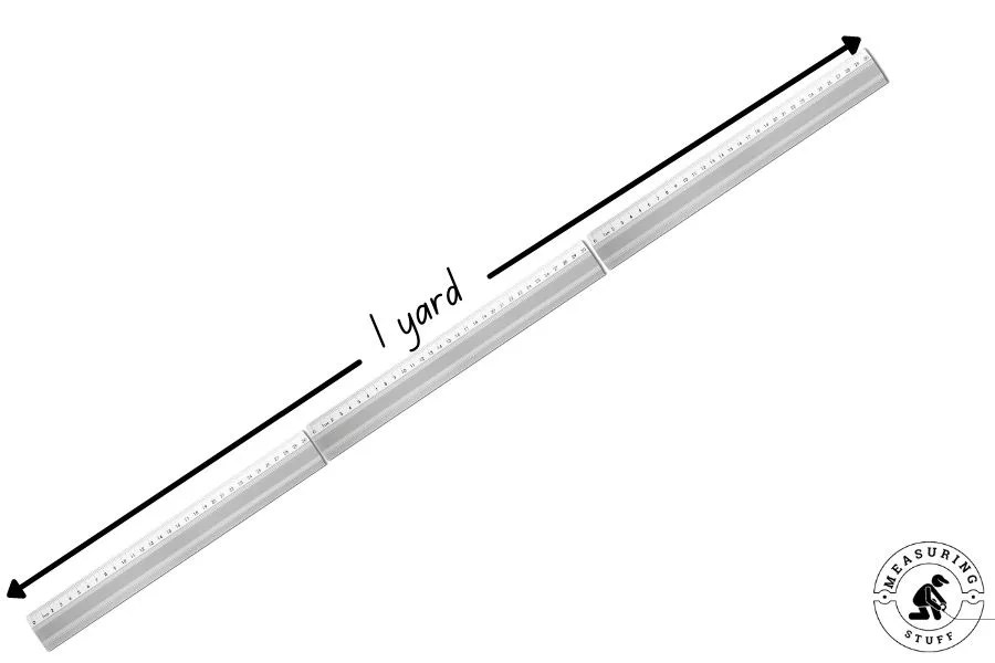Things That Are 1 Yard Long (9 Examples) Measuring Stuff