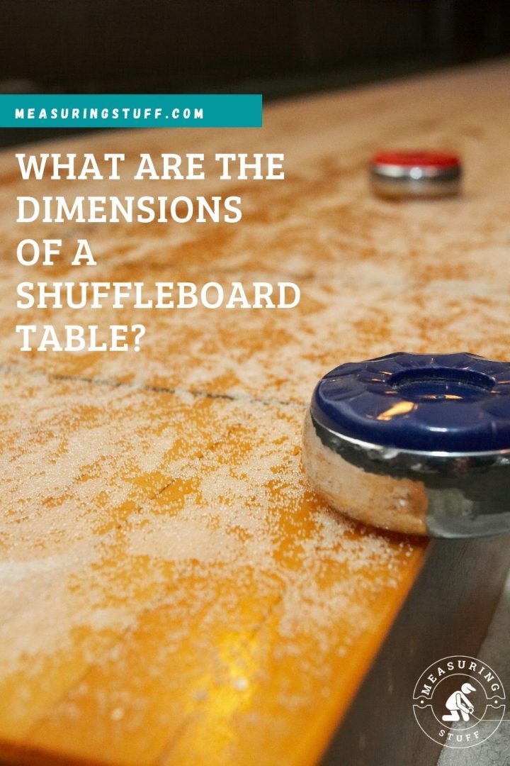 What Are The Dimensions Of A Shuffleboard Table? Measuring Stuff