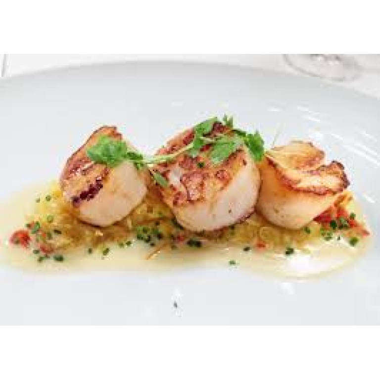 FROZEN Scallops 1lb The Meat Block