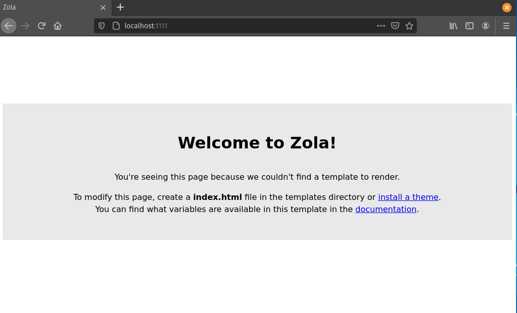 Ubuntu 静的サイトジェネレーター「zola」をインストールする mebee