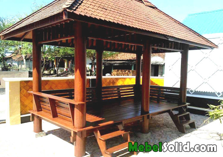 Model Gazebo Joglo