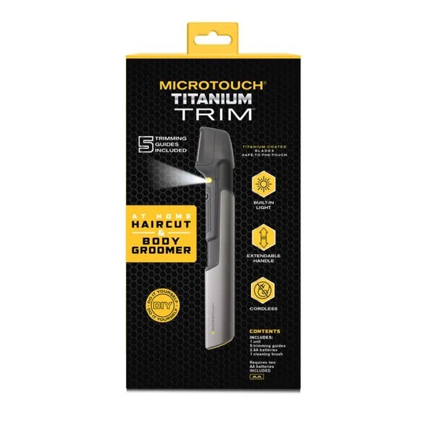 Microtouch Titanium Trim Haircutting Tool Precision Trimmer Mebior