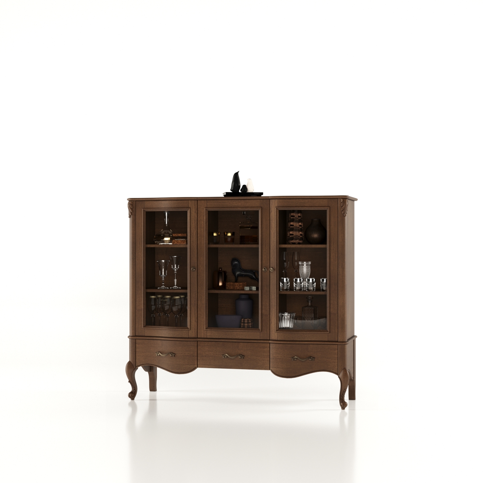 3 Drawer 3 Door Bar Chest GENEVA buy in the online store MEBUS