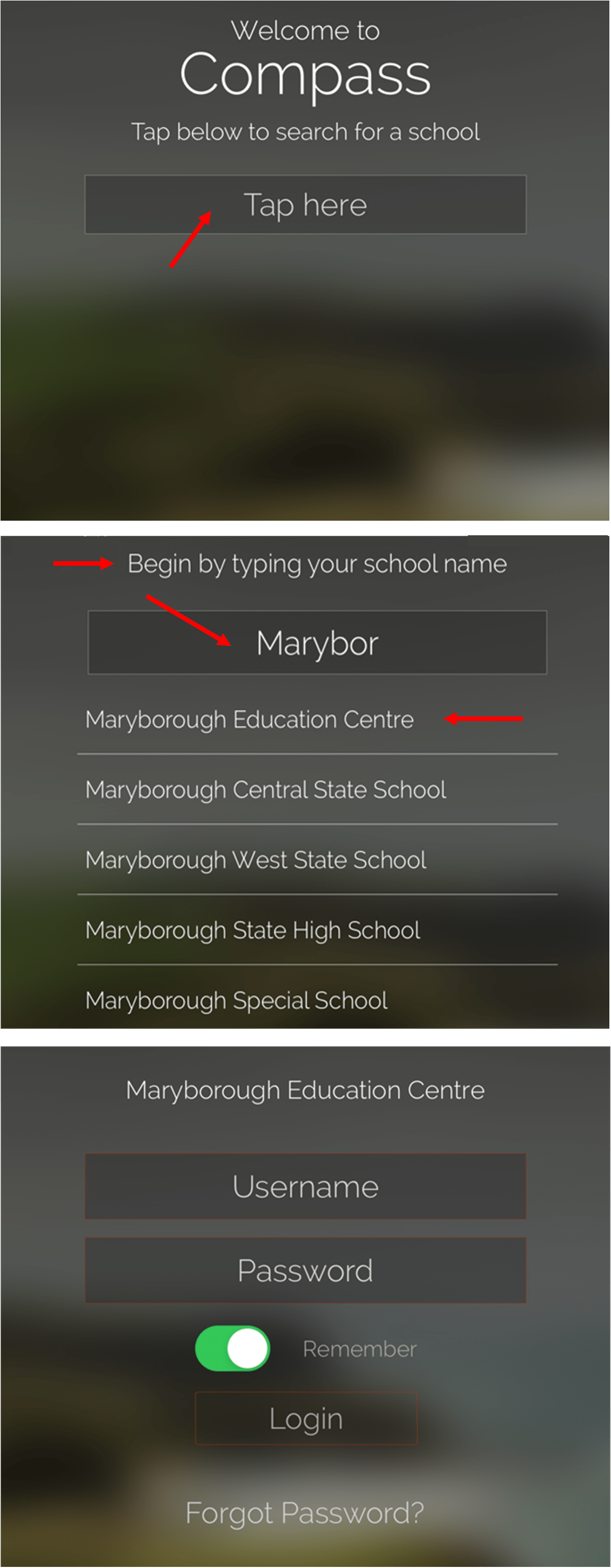 Compass App MARYBOROUGH EDUCATION CENTRE