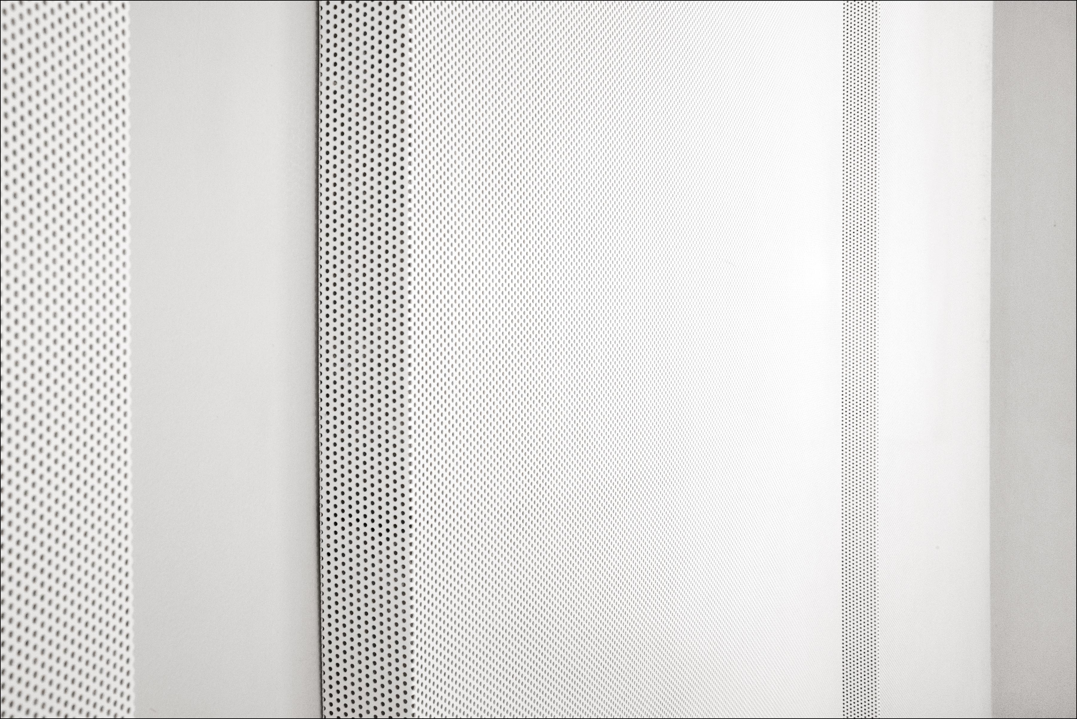 Acoustic Panels Made of Perforated Galvanized Steel MECART