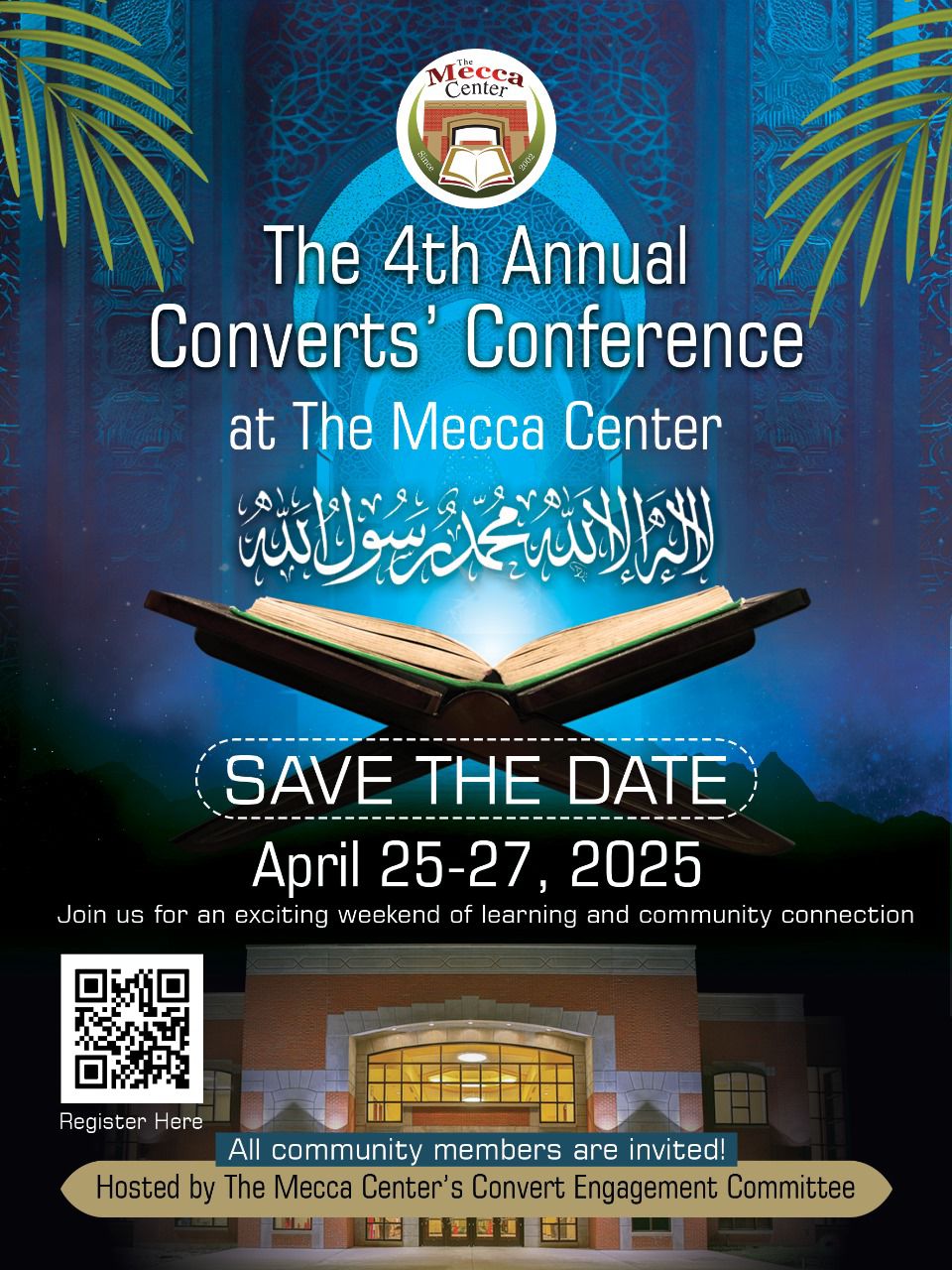 Events for April 27, 2025 The Mecca Center Events for April 27, 2025 The Mecca Center