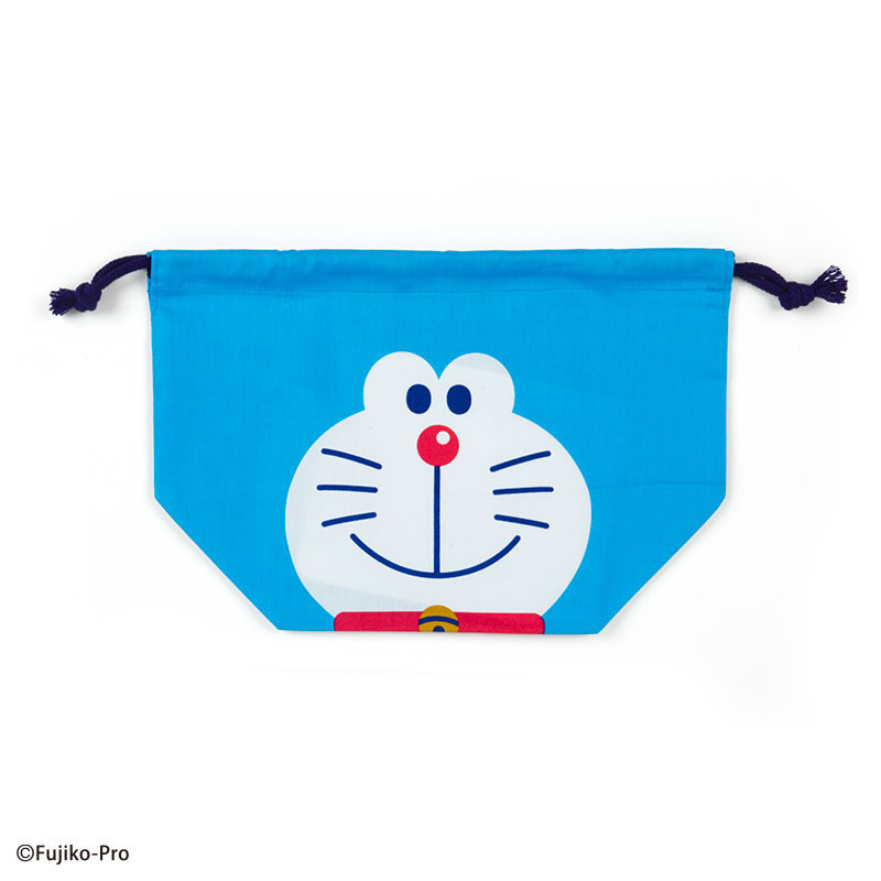 Drawstring Purse Doraemon Meccha Japan