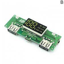 LED Dual USB 5V 2.4A Micro/Type-C USB Power Bank Charger - MECHATRONX