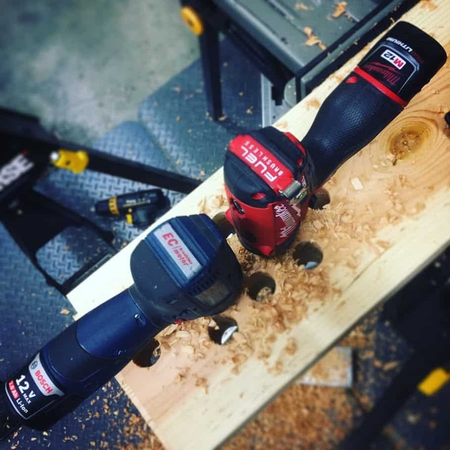 Tool Fight Bosch 12V Impact PS42 vs Milwaukee M12 FUEL Impact