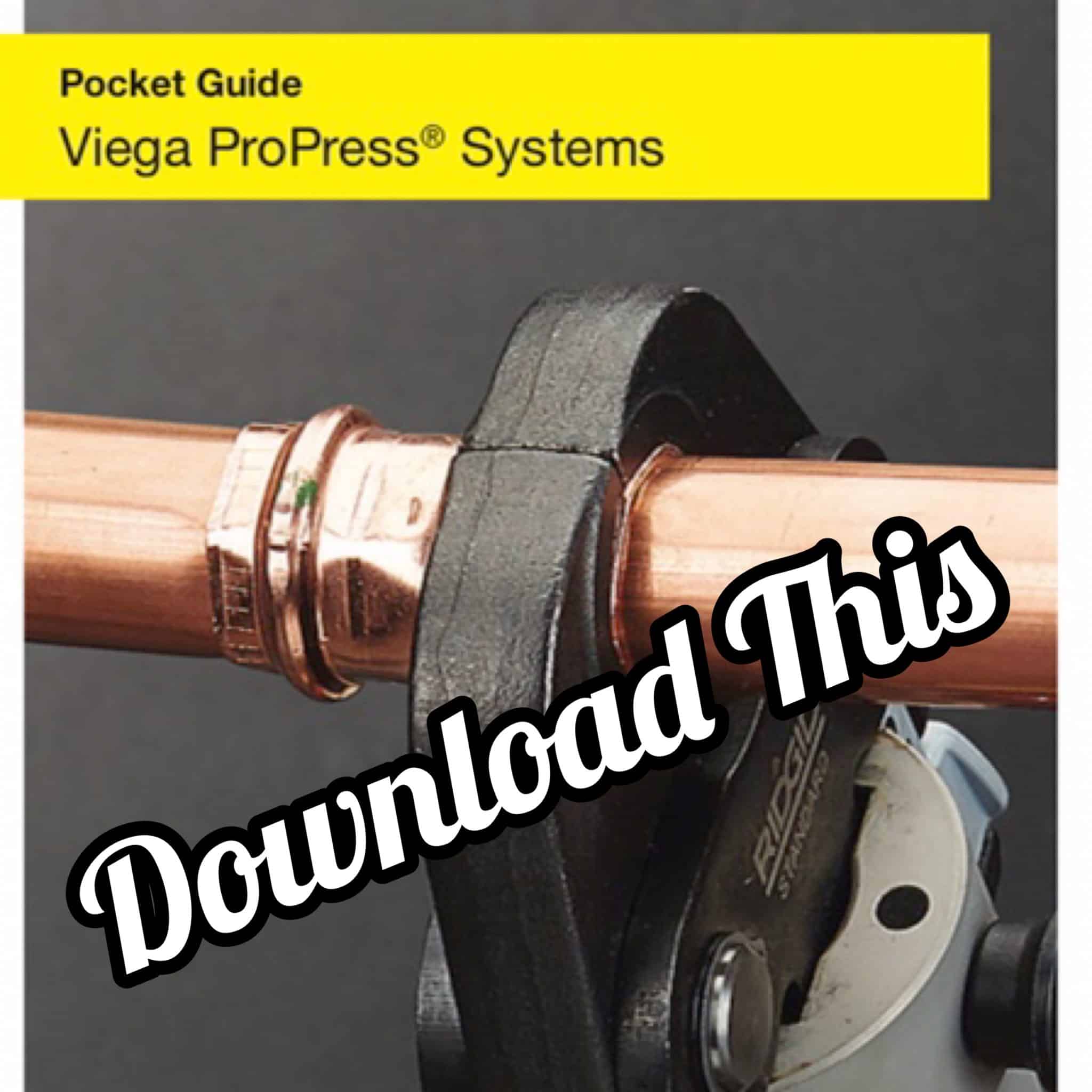 Helpful pocket guide for ProPress Mechanical Hub News, Product