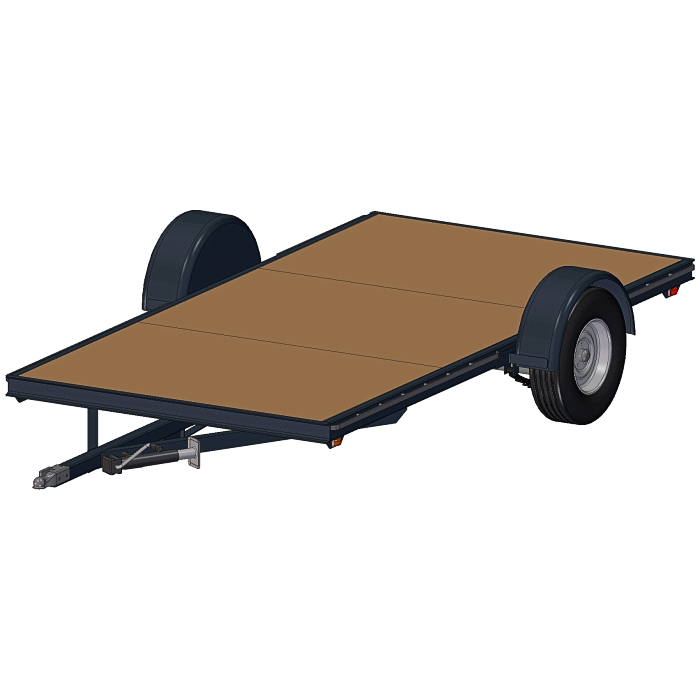 6x12 Utility Trailer Plans 3500 Lbs DIY Blueprints for Trailers