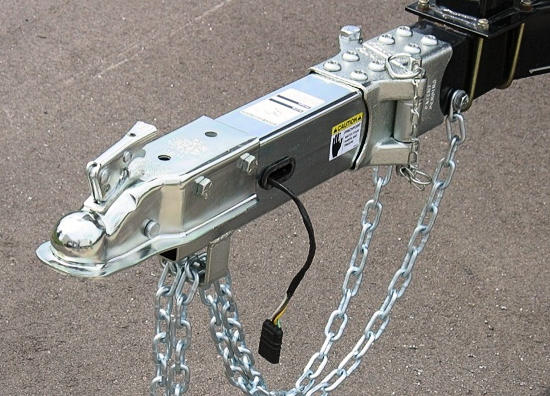 Trailer Tongue Hinge for Convenient Storage Mechanical Elements DIY