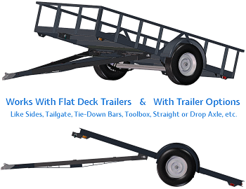 5X10 Utility Trailer Plans - 3500 Lbs Axle - Lots Of Great Options For Diy