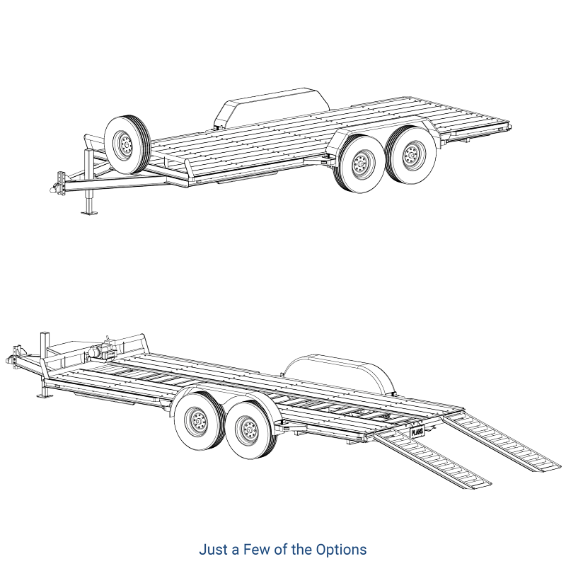 Car Trailer Blueprints