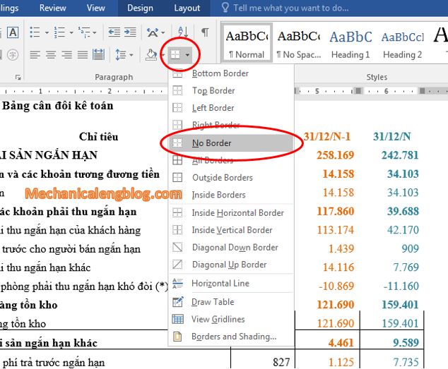 3 ways to remove border lines in word Mechanicaleng blog