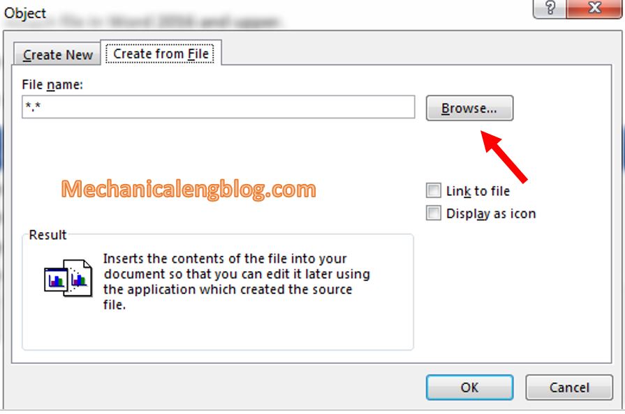How to attach files in Word Mechanicaleng blog
