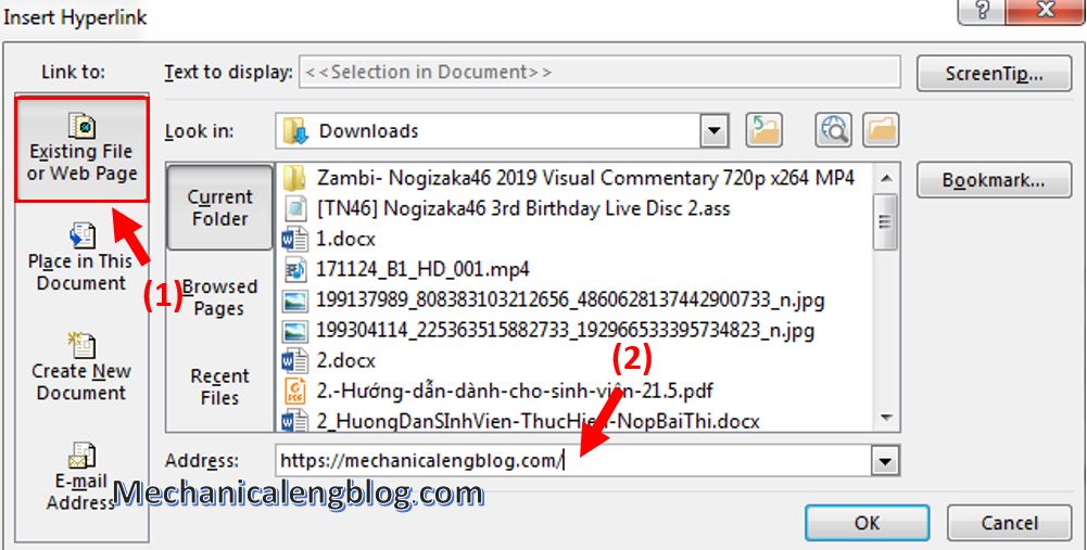 How to create Hyperlink in PowerPoint Mechanicaleng blog