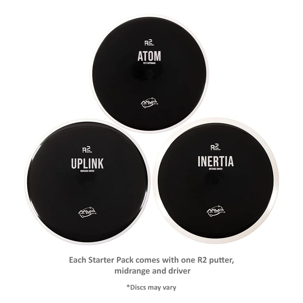 MVP Disc Sports 3Disc R2 Neutron Disc Golf Starter Set (Colors and Mo