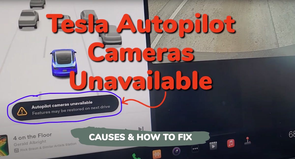 Tesla Autopilot Cameras Unavailable QUICK FIX! (2023) MechanicFreak