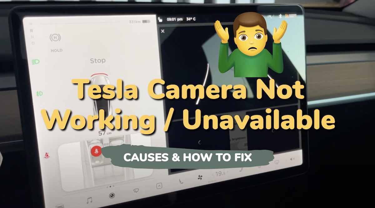 Tesla Camera Unavailable / Not Working QUICK FIXES (2023) MechanicFreak