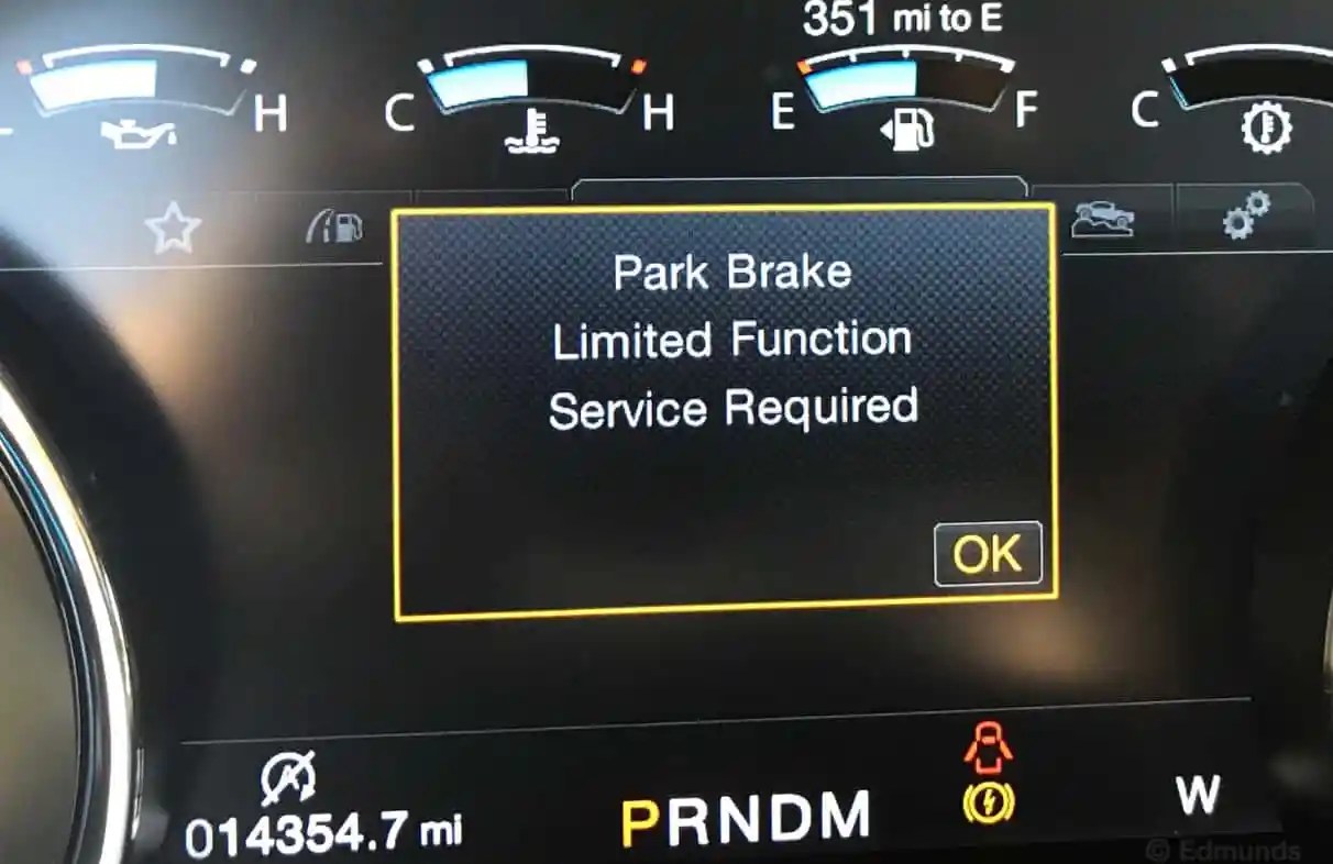 Park Brake Limited Function Service Required: Causes & Fixes - Mechanic